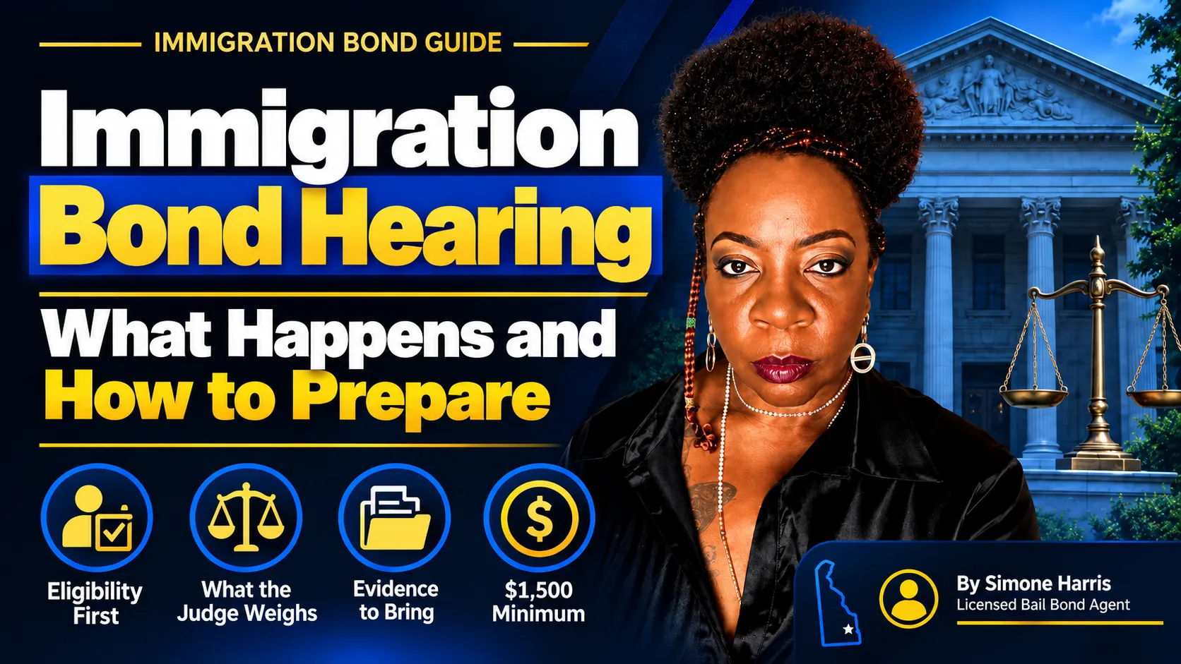 Immigration bond hearing guide by Simone Harris